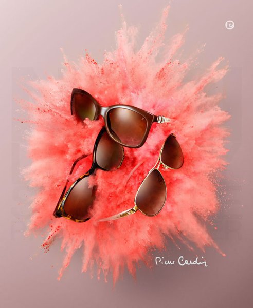 Креативная реклама солнечных очков