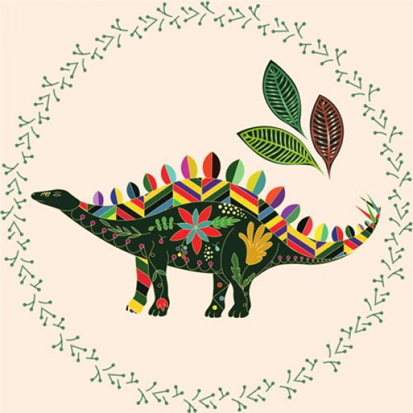 Плакат "динозавры"