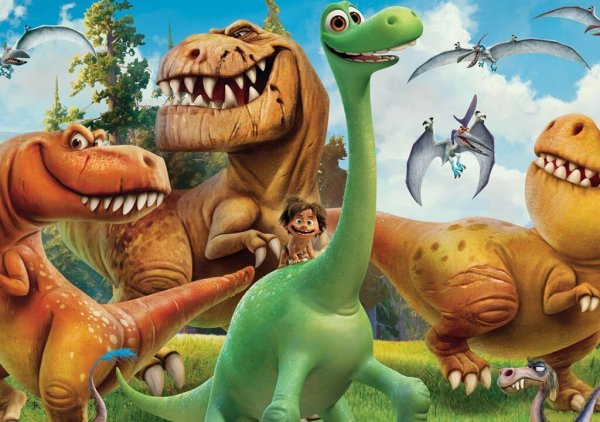 Плакат "динозавры"