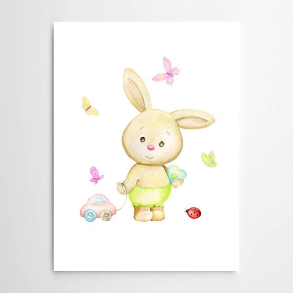 Заяц плакат