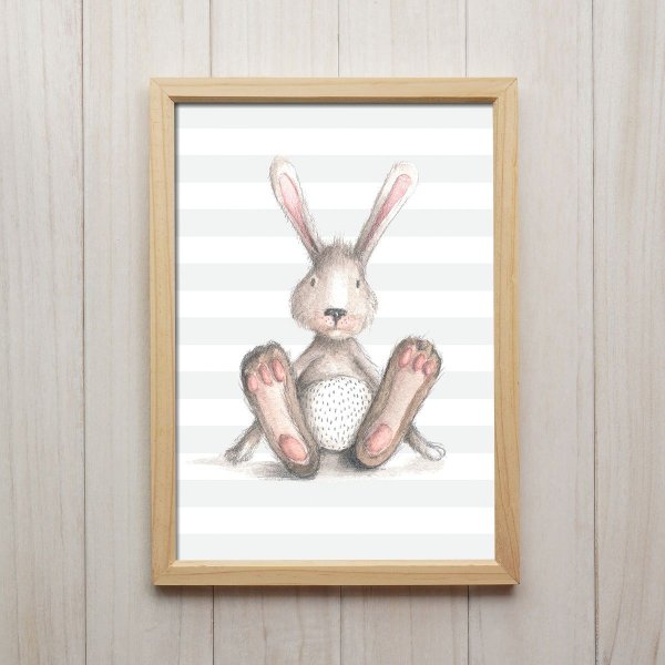 Постер заяц
