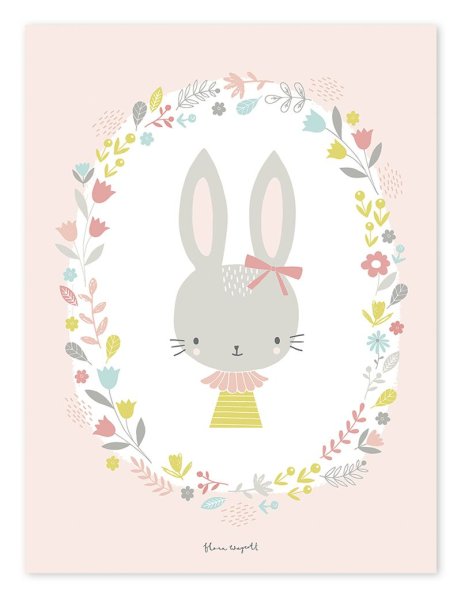 Постеры в детскую зайчики