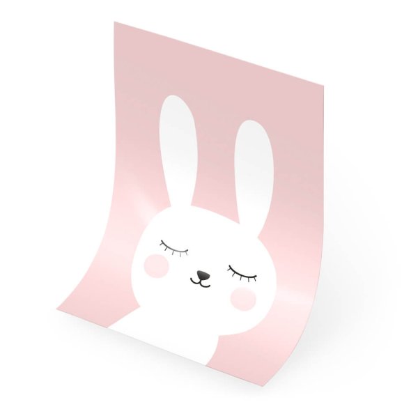 Интерьерный дизайнерский Постер "Зайка в