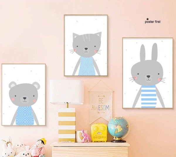 Заяц в скандинавском стиле