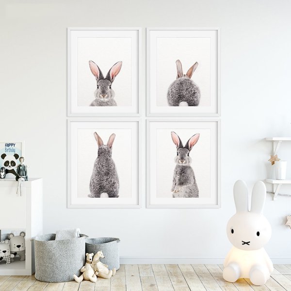 Зайчик с морковкой няшный