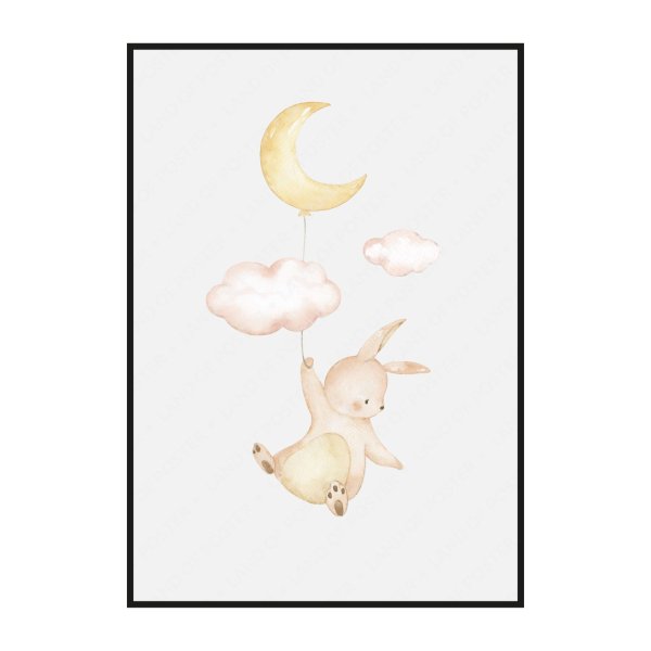 Постеры в детскую зайчики