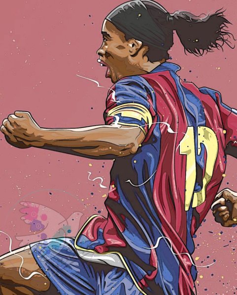 Роналдиньо футболист арт