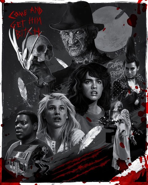 Плакаты старых фильмов ужасов