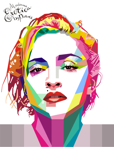 Портрет в стиле WPAP