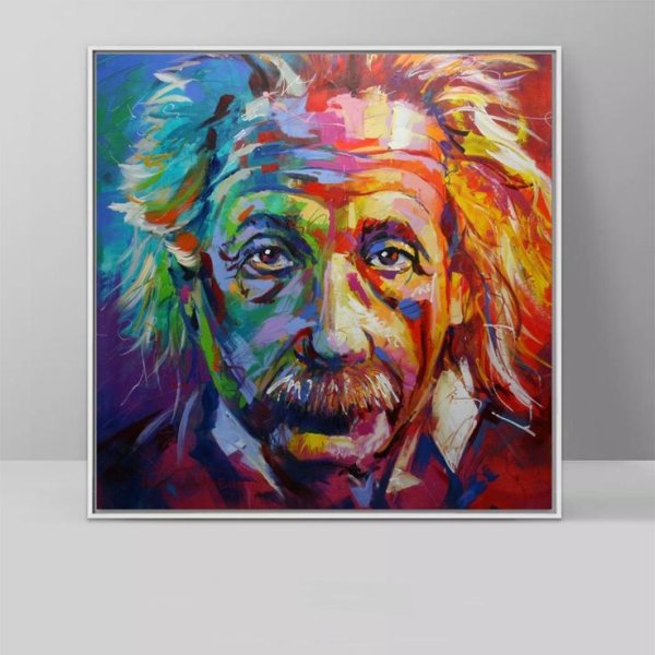 Альберт Эйнштейн арт картина