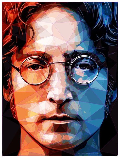 Картина по номерам Джон Леннон