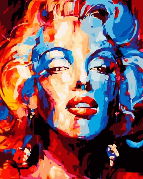 Спонтанный реализм Voka Мерлин Монро