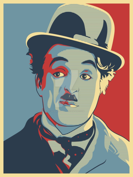 Чарльз Чаплин арт