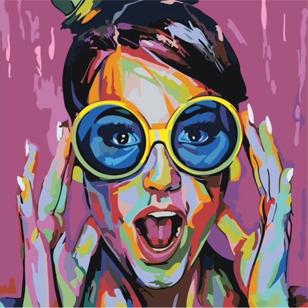 Яркий портрет