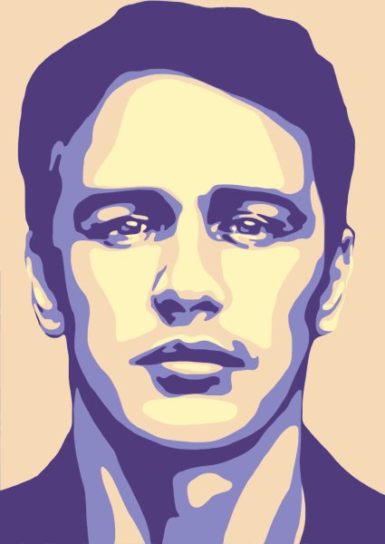 Портрет в стиле абстракция