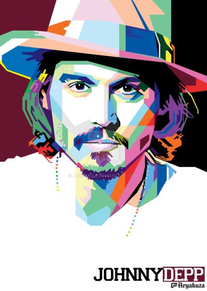 Портрет в стиле поп Артэ