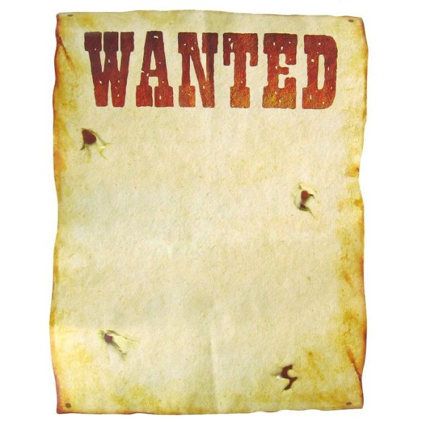 Плакат wanted