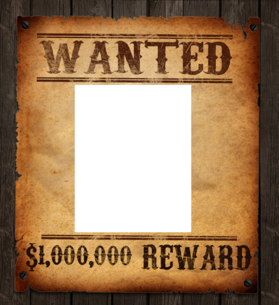 Korea wanted poster