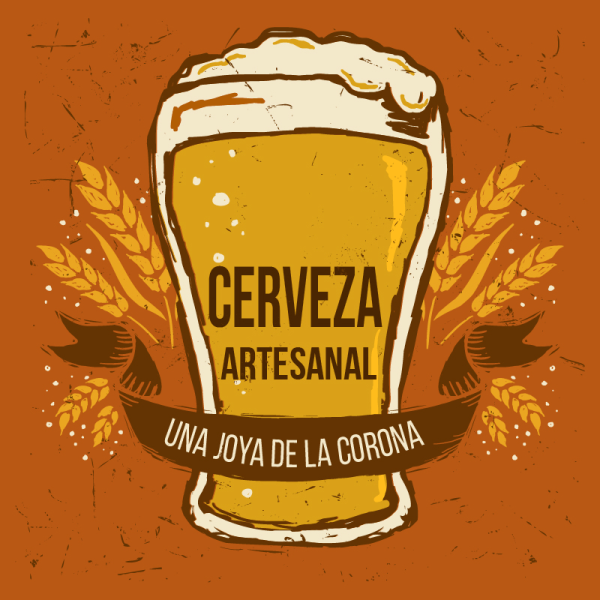 Рекламный плакат пива