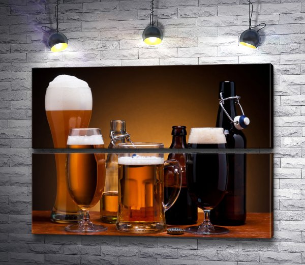 Советские рекламные плакаты пива