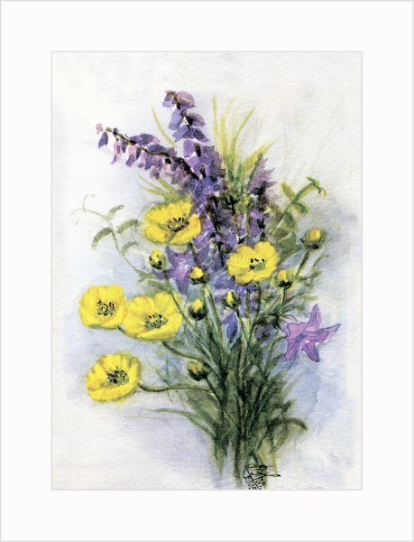 Постер "цветы"