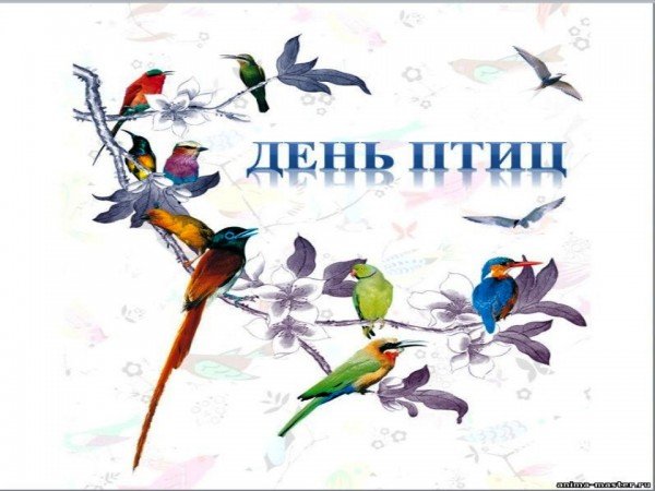 Эмблема ко Дню птиц
