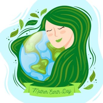 День матери земли рисунок