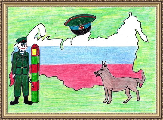 На страже Отечества рисунки