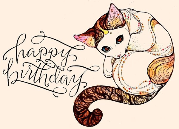 Рисунок на день рождения