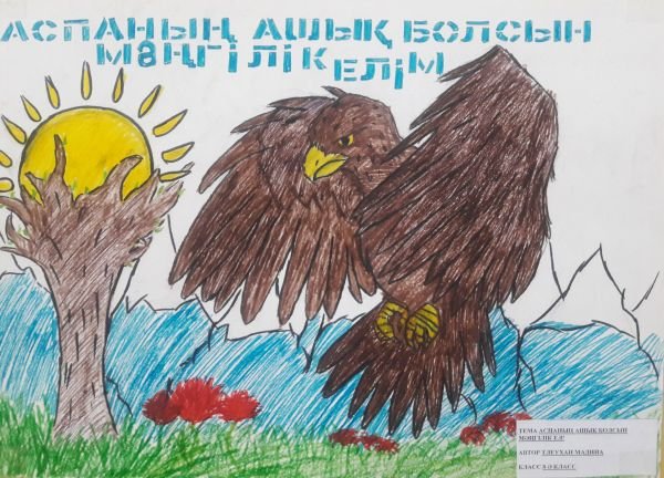 Рисунок на день независимости