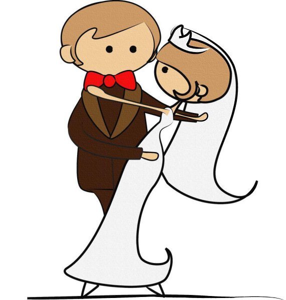 Свадебные рисунки прикольные