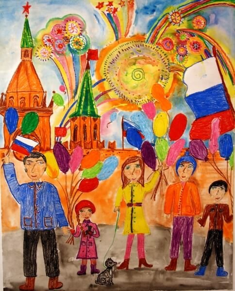 Город рисунок