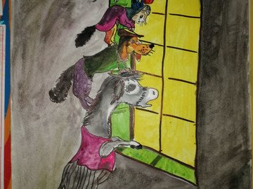 Рисунок по сказкам братьев Гримм