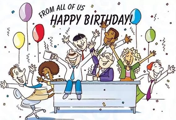 С днем рождения открытка прикольная сотруднику