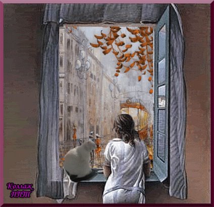 Доброе утро дождь за окном гиф