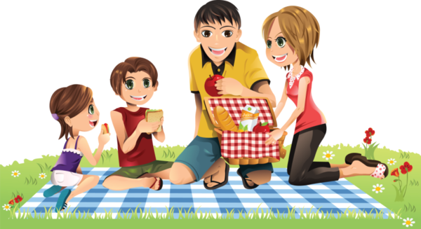 Рисунок выходные с семьей