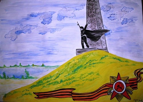 Выставка рисунков ко Дню защитника Отечества