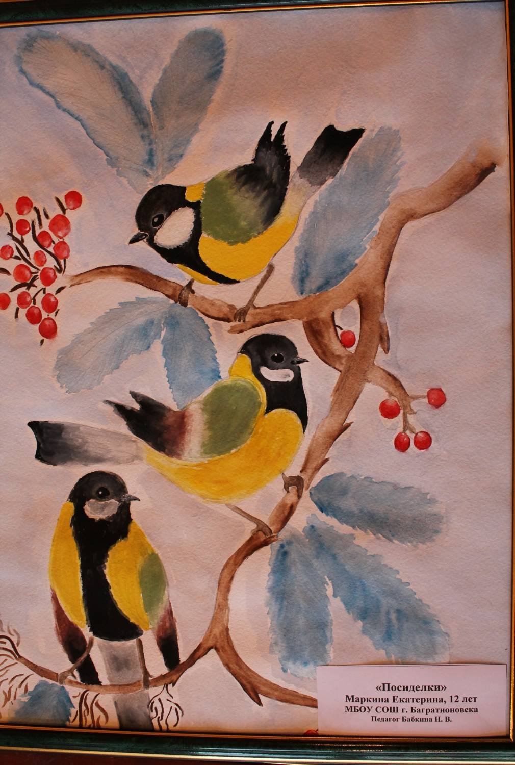Рисование птиц в детском саду