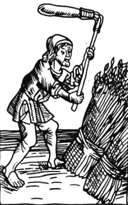 Крестьяне черно белые в средневековье