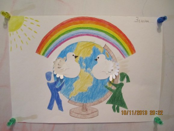 Рисунки ко Дню толерантности в школе