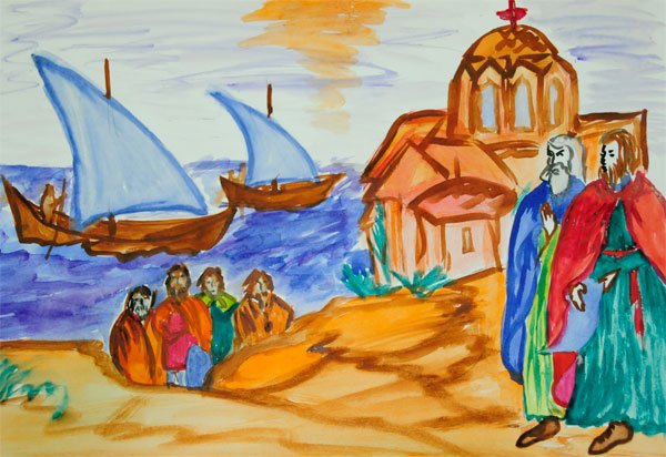 Конкурс рисунков ко Дню славянской письменности и культуры