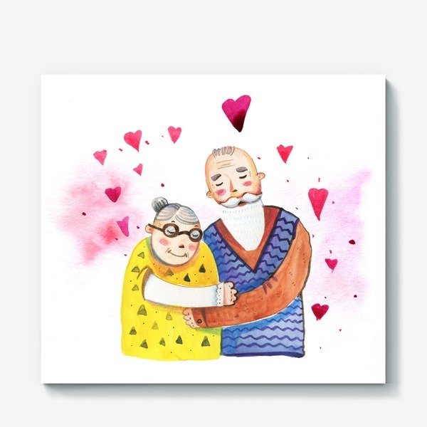 Любимые бабушка и дедушка