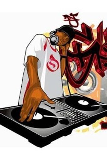 Диджей нарисованный