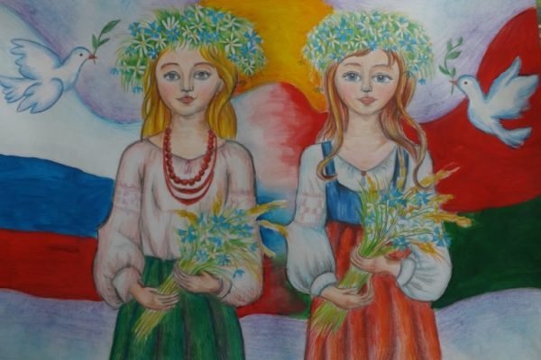 Рисунки на тему единство