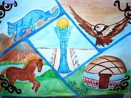 День независимости Казахстана рисунки