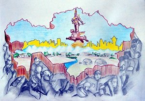 День независимости Казахстана рисунки