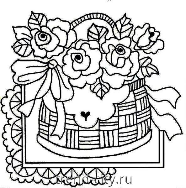 Трафарет для выжигания с днем рождения