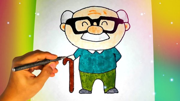 Что нарисовать деду на день рождения