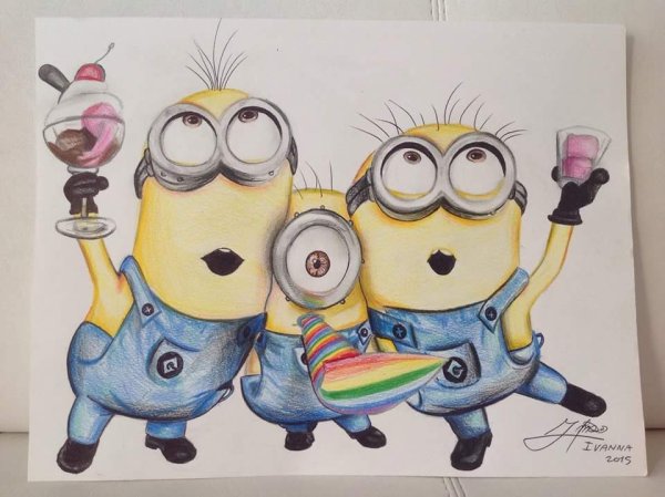 Классные рисунки на день рождения