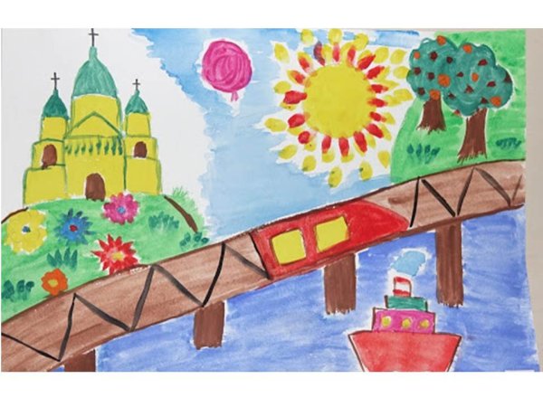 Рисунок на тему мой любимый город